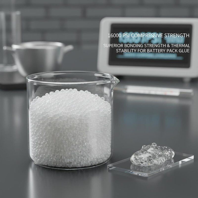 16000 Psi Druksterkte Glasmicrobolletjes met Superieure Bindkracht en Thermische Stabiliteit voor Batterijpakketlijm