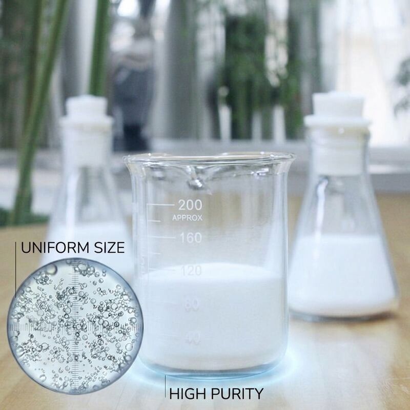 HN15 Holle glazen bubbels van ultralage dichtheid 0,08-0,15 g/cm3 Thermische isolatievuller voor energiezuinige coatings